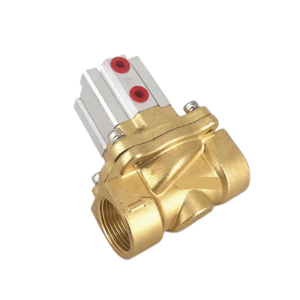 New type 2QS series air control two way valve stainless steel double acting cylinder valves