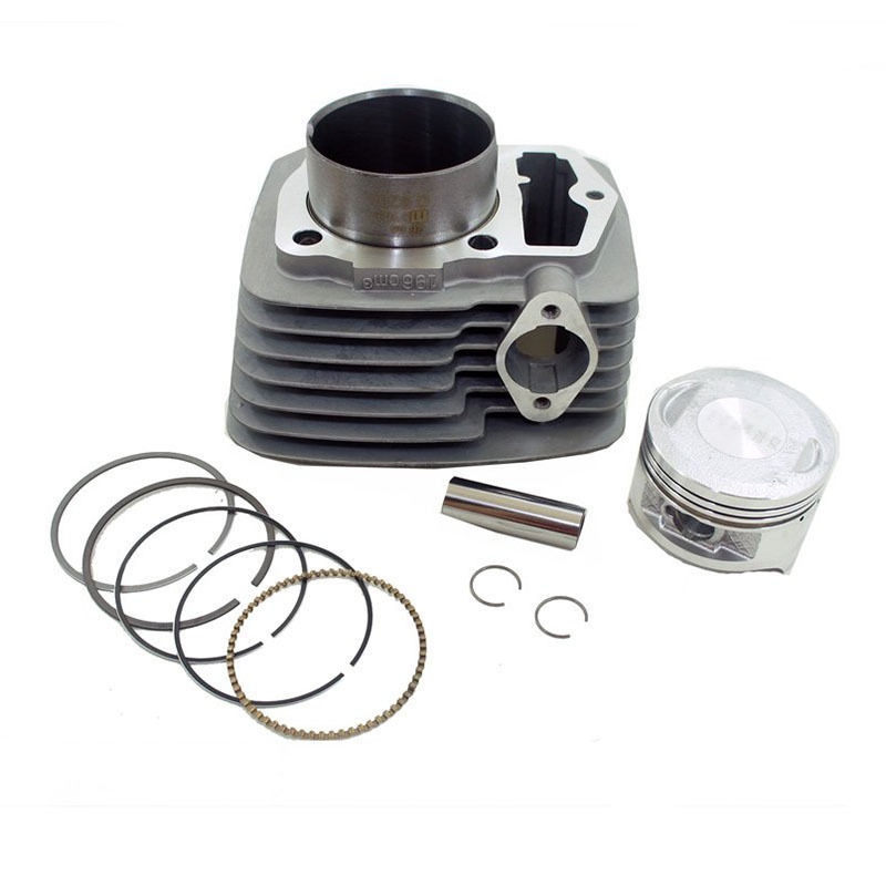 63.5mm CBX200 200cc original motorcycle engine parts cylinder block and piston for HONDA