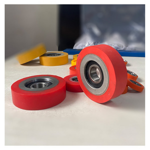 Durable wear resistance  Rubber Press Roller Wheels for Edge Banding Machine