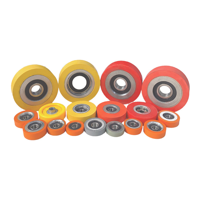 Durable wear resistance  Rubber Press Roller Wheels for Edge Banding Machine