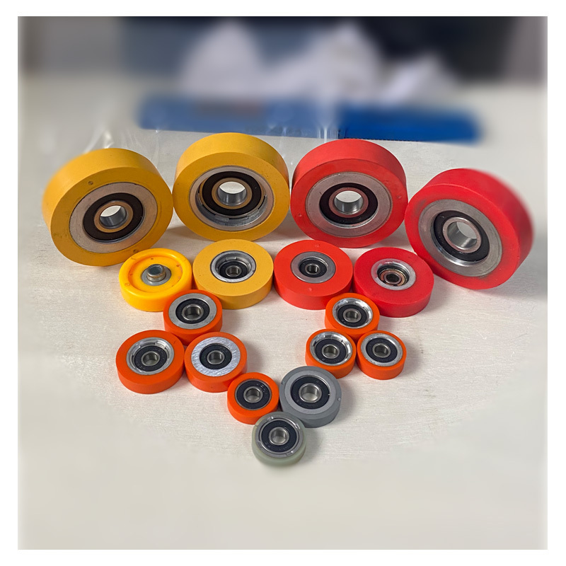 Durable wear resistance  Rubber Press Roller Wheels for Edge Banding Machine