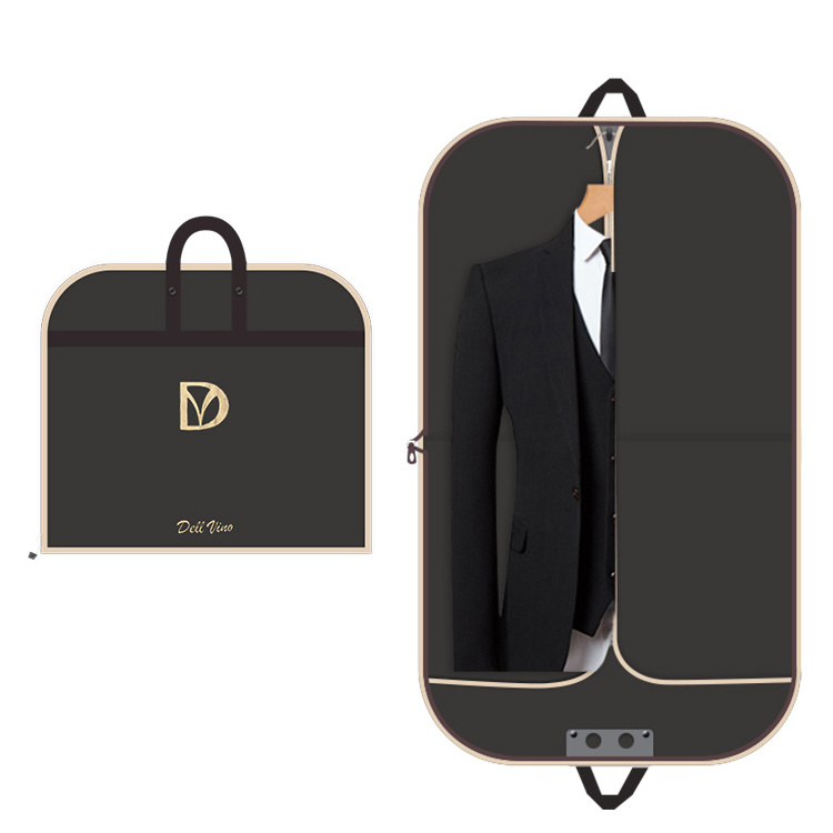 Breathable Garment Bag, Suit Covers, Travel Carrier Bag with Handles