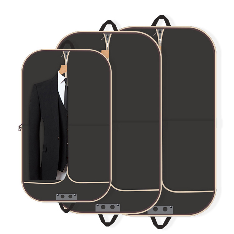 Breathable Garment Bag, Suit Covers, Travel Carrier Bag with Handles