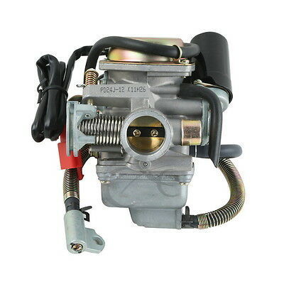 XINMATUO  24mm ATV Carburetor 125cc 150cc GY6 For Kazuma Redcat Scooters Mopeds Go Karts v