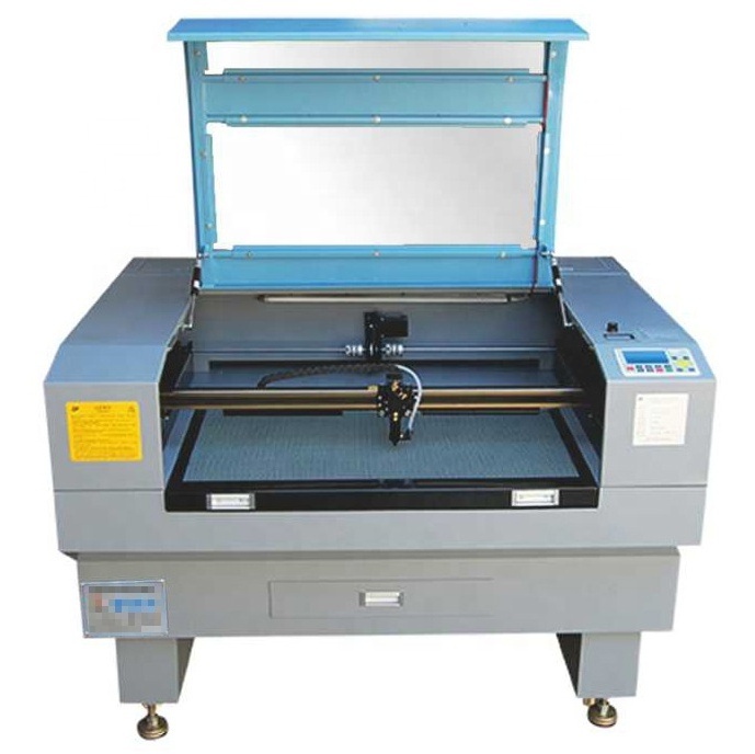 CO2 laser cutting machine lazer cutter for leather shoes packaging printing foam