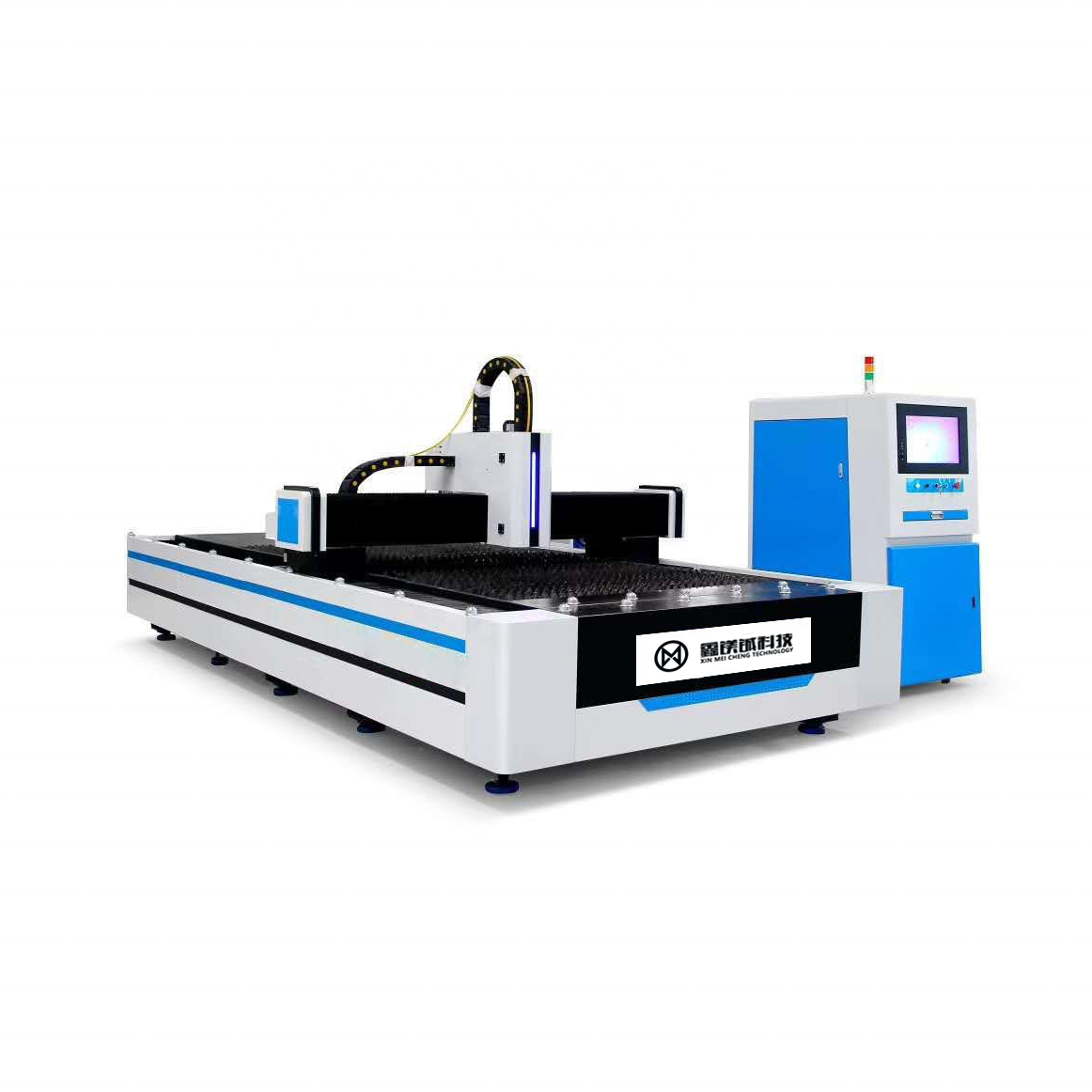 Optical Fiber Switching Work Tables Laser Cutting Machine For Metal Sheet With Double Platform Switching