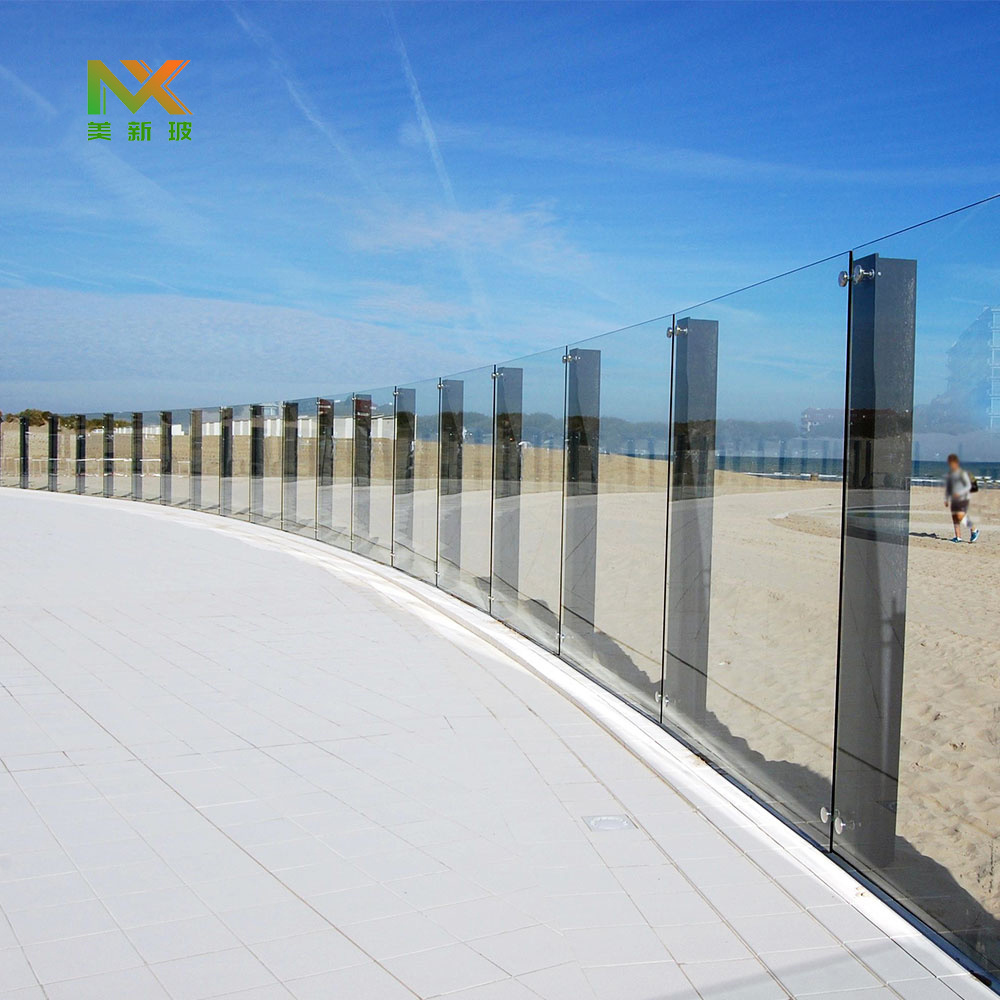 Meixin glass swimming pool tempered glass pool fence panels