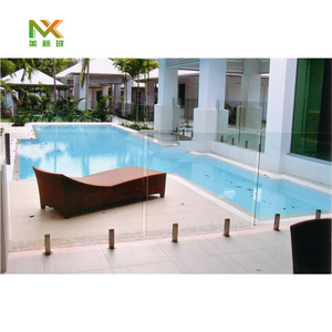 Meixin glass swimming pool tempered glass pool fence panels