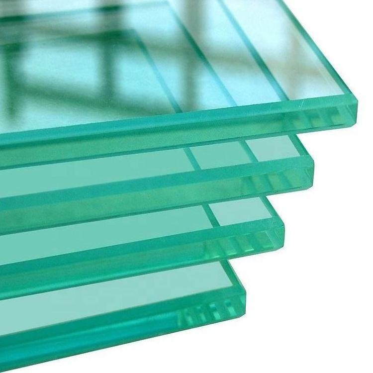 10.38 mm 5+0.38+5mm clear annealed epoxy pvb tempered laminated safety glass price  standard size