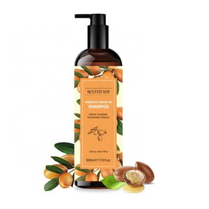 Argan Oil Shampoo Manufacturer OEM Organic Herbal Private Label Hair Shampoo