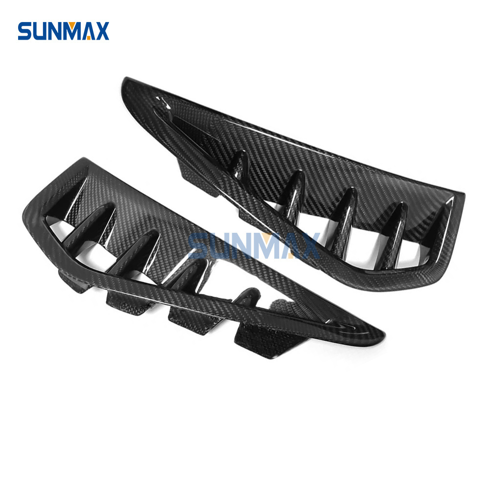 Carbon Fiber Side Air Vent Cover Trim Kit For Dodge Ram TRX 1500 2500 2019 2020 2021 2022 2023 Exterior Accessories