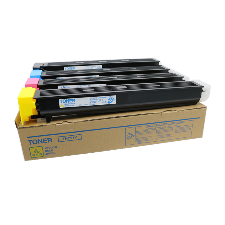 Premium Toner Cartridge TN711 for Konica Minolta Bizhub C654 C754 Color Copier Toner