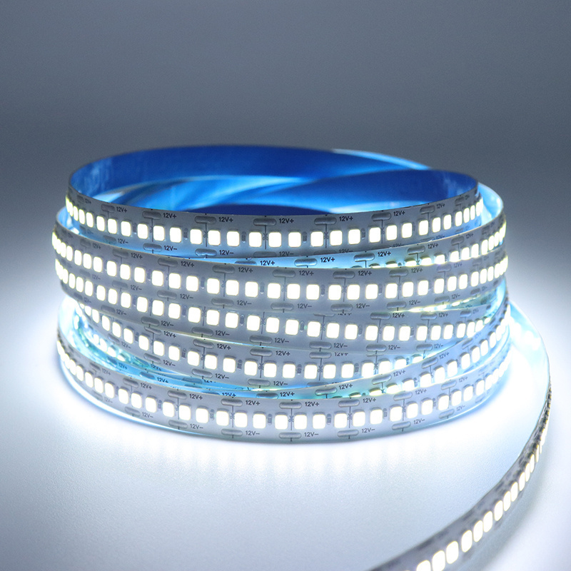 12V 10mm 240leds/m Smd 2835 Not Waterproof 5m 600LED Strip Light 3000K 4000K  6500K Led Light Strip