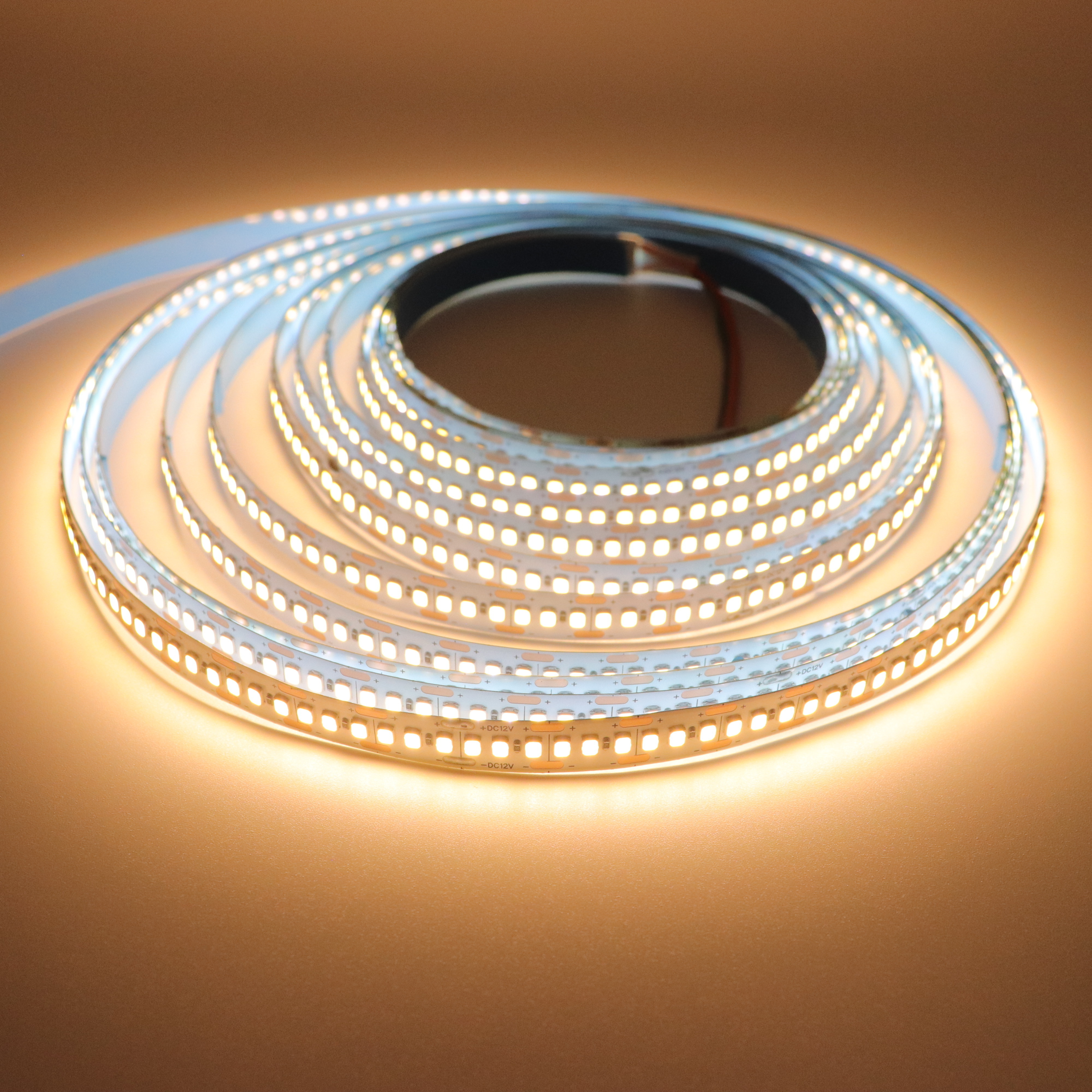 12V 10mm 240leds/m Smd 2835 Not Waterproof 5m 600LED Strip Light 3000K 4000K  6500K Led Light Strip