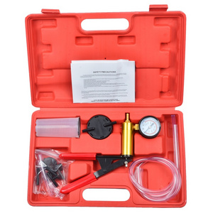 Full Function 2 In 1 Brake Fluid Bleeder Bleeding Vacuum Pump Pressure Gauge Test Tuner Kit Other Vehicle Tools