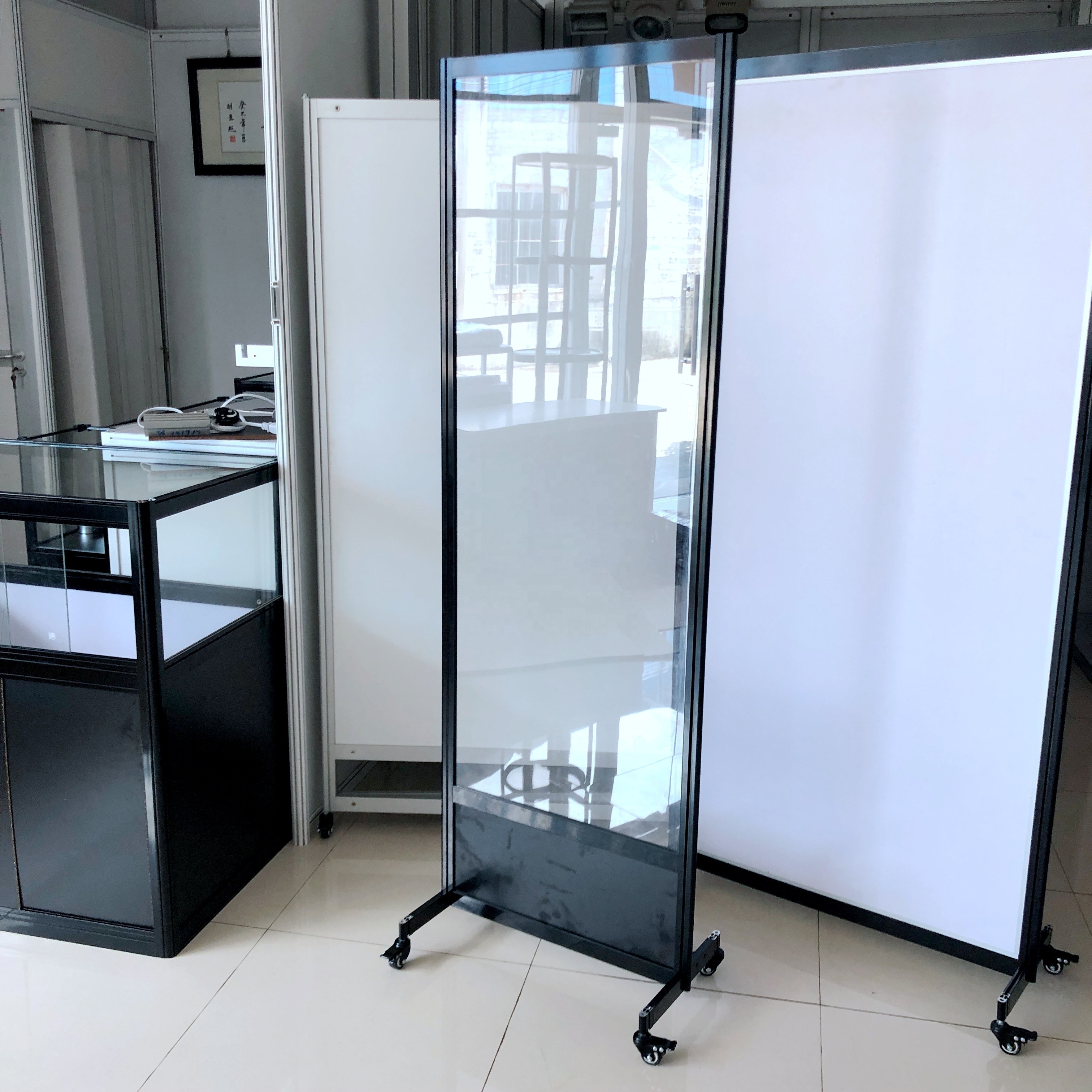 GOOD PERFORMANCE Folding Partition,Movable acrylic partition screen,retractable MULTIFUNCTIONAL partition walls