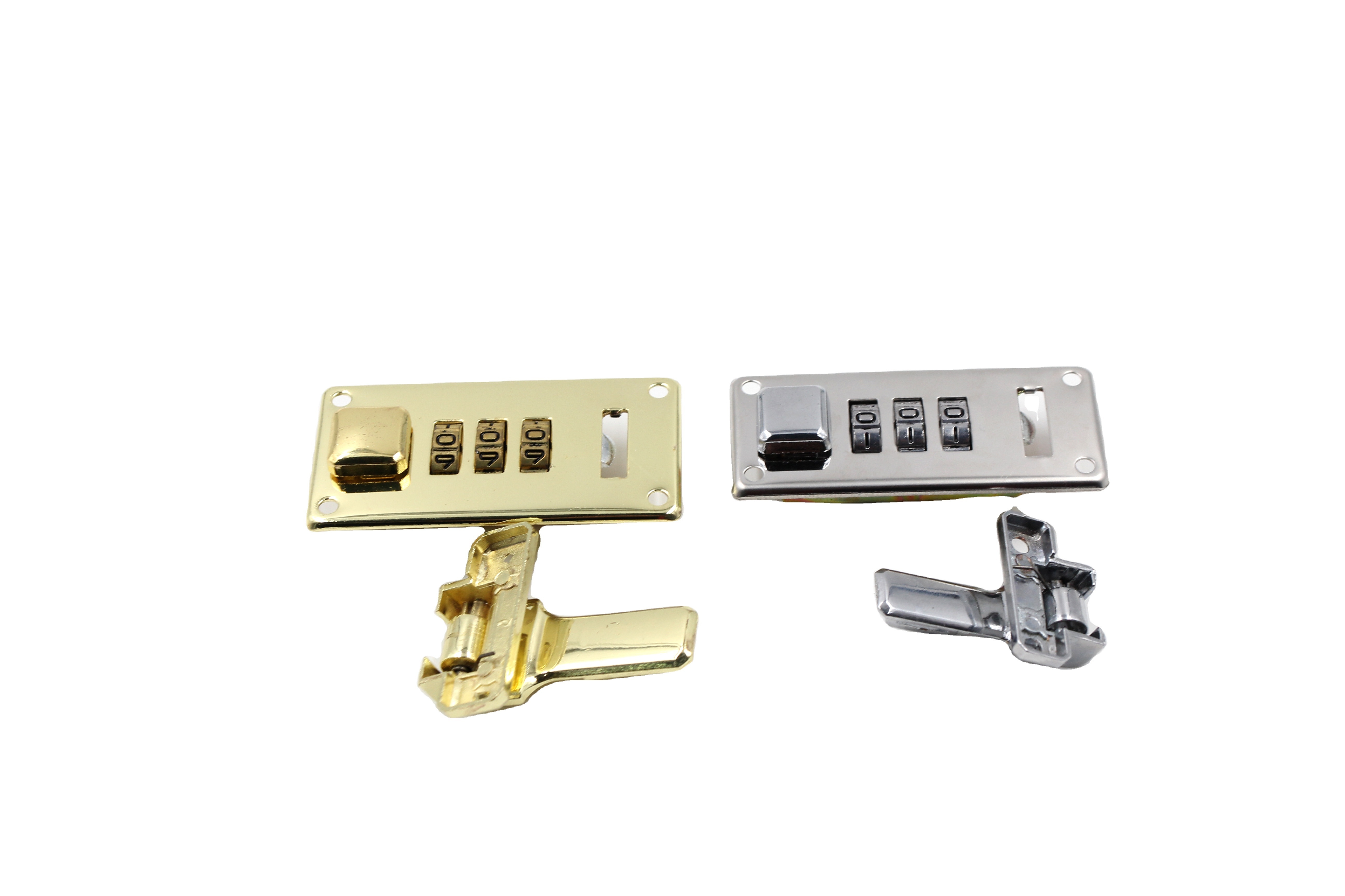 XMM factory fixed combination lock 3 digit security briefcase password lock zinc alloy secure suitcase code iron lock XMM-5011