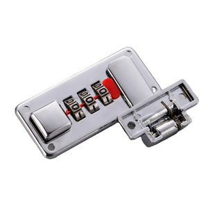 XMM factory fixed combination lock 3 digit security briefcase password lock zinc alloy secure suitcase code iron lock XMM-5011