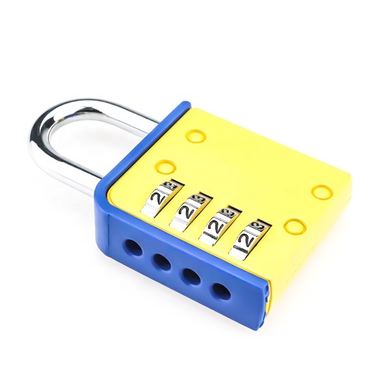 Manufacture heavy duty password padlock high secure 4 digital code combination lock for GYM warehouse luggage locker XMM-8072L