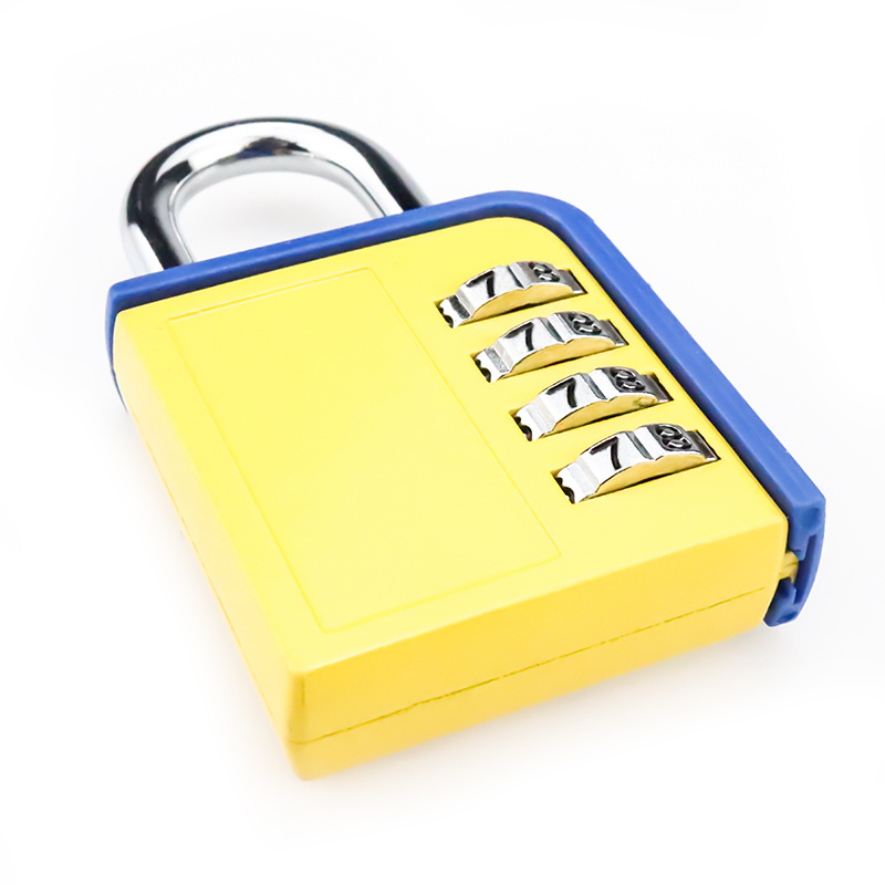 XMM-8072 High quality zinc alloy 4 digit resettable password travel luggage GYM combination lock