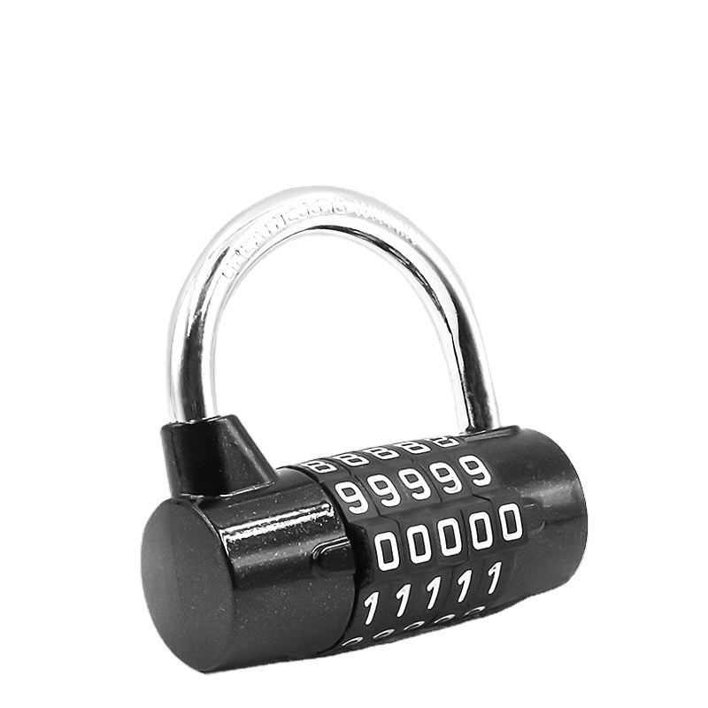 Top selling Gym Loc factory XMM-8057A padlocks 5 digits letter zinc alloy password resettable combination fashion code pad lock