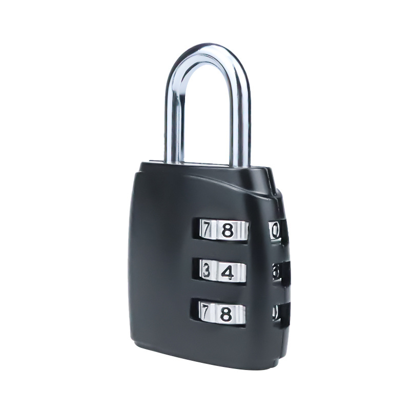 XMM-8016 factory directly sale best price padlock steel shackle door lock safety padlock for GYM lockers backpacks