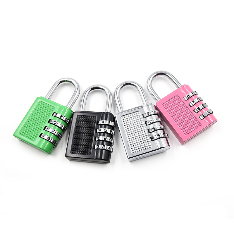 XMM factory favorite password lock 4 digits number combination security code padlock for GYM school safety