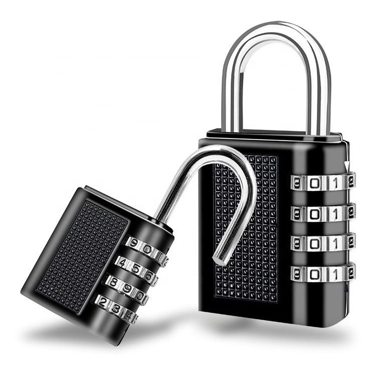 XMM-8024 Combination 4 numbers four digit code locker padlock lock for travel luggage suitcase lock safety gym lock