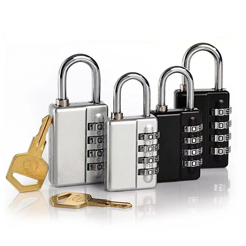 Safe Gym lock High Quality Digital Code Combination Security with Master Key Zinc alloy Password Reset Mental Padlock XMM-21183