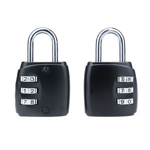 XMM-8016 factory directly sale best price padlock steel shackle door lock safety padlock for GYM lockers backpacks