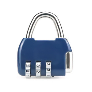 XMM-8035 Mini Password Padlock Keyless 3 Digital Code Door Lock High Quality Mental Combination Padlock for Locker Luggage Lock