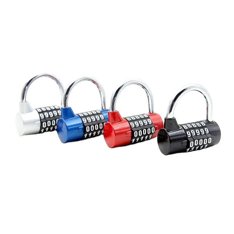 Top security  factory XMM-8057 padlocks 5 digits zinc alloy password reset combination gym lock fashion code safe GYM pad l