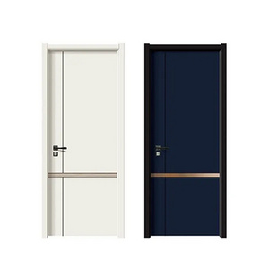 China Top Manufacturer High Quality Internal Room Modern Wood Security Bedroom Door