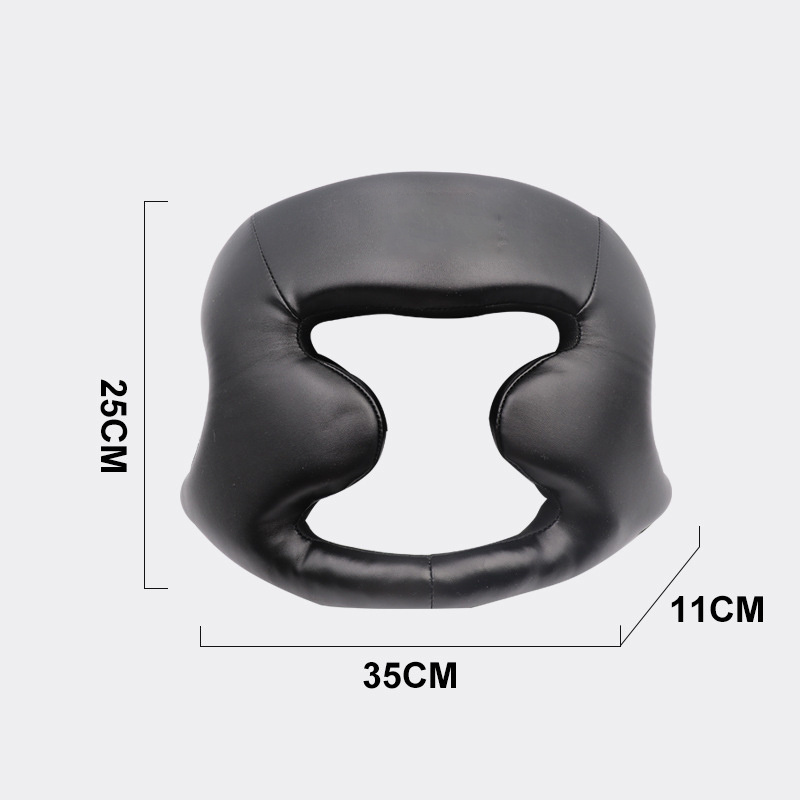 High Quality PU Foam Fitness Protectors Custom Head Guard Boxing Helmet Headgear