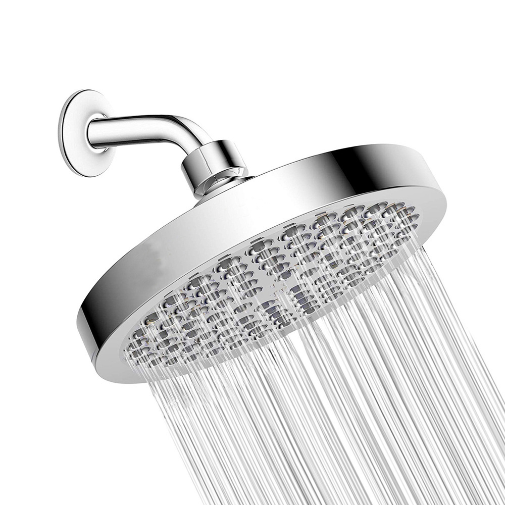 Best Sale Luxurious Modern Chrome Plated Adjustable High Pressure Rain Abs Shower Head