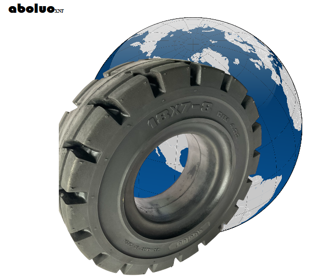 Aboluo Solid Tire For Forklift 18x7-8 aboluo brands forklift tire forklift toyota parts Vietnam tires manufacture