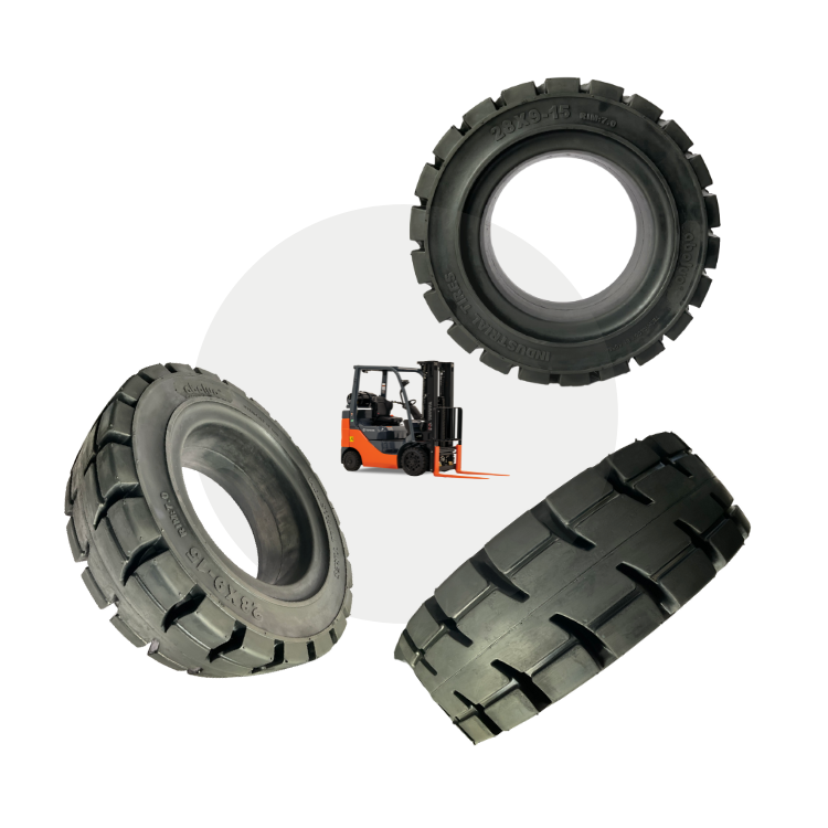 Aboluo solid rubber tires 500-8 28x9-15 700-12 650-10 250-10 forklift parts tire best quality tire made by manufacturers Vietnam