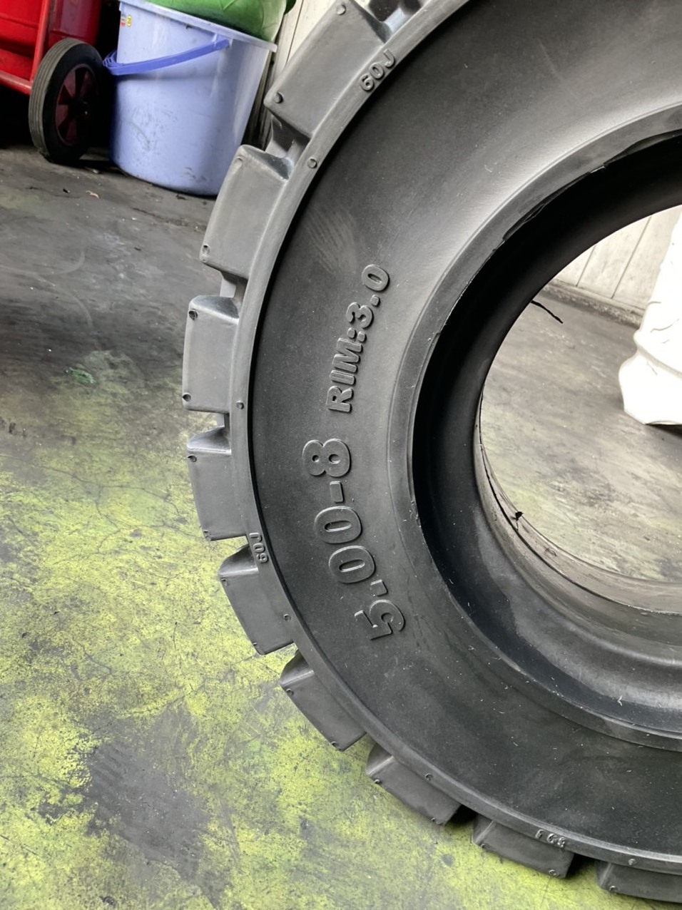 Aboluo 5.00-8 nhs forklift tires Wheel For Forklift Hot Selling  Bearing Strength Using For Forklift Iso High Quality Tire