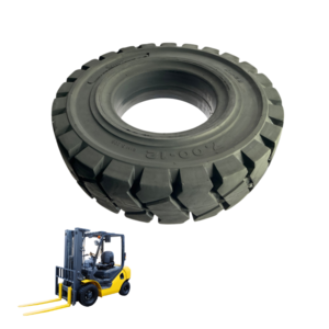 Forklift Solid Tire Using Natural Rubber As Material Application For Farms 700-12 Three-Layer Rubber Structure Vietnam Factory