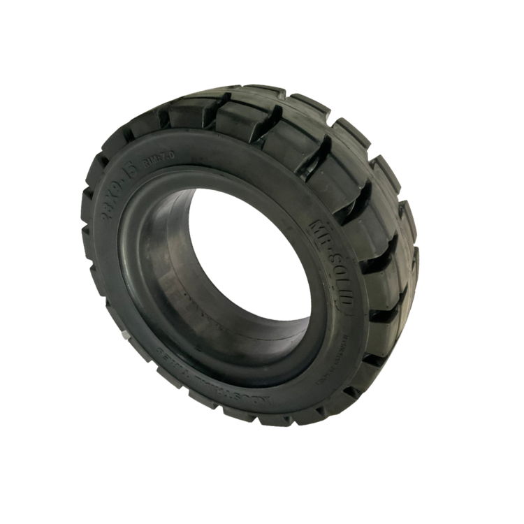 Solid Forklift Tires 28X9-15 Using Natural Rubber As Material Application For Manufacturing Plant Competitive Price