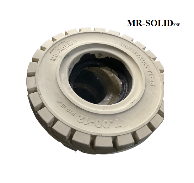 MR-SOLID 7.00-12 NON Solid Tire using For Toyota Heli Clark Forklift Natural Rubber Tire Variety Three-Layer Rubber Structure