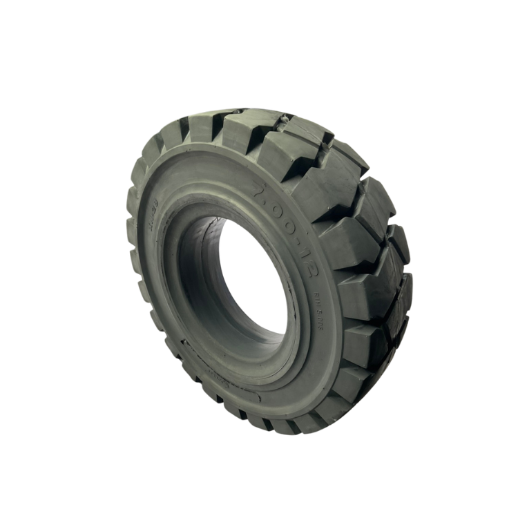 Wholesale Solid Tire For Forklift Using Natural Rubber As Material 700-12 Three-Layer Rubber Structure Made In Vietnam Supplier