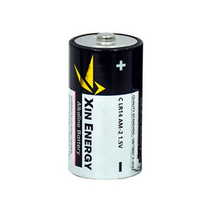 China customized OEM super Alkaline Batteries 1.5v LR14 AM2 C size 8000mAh alkaline dry cell battery for walkie talkie