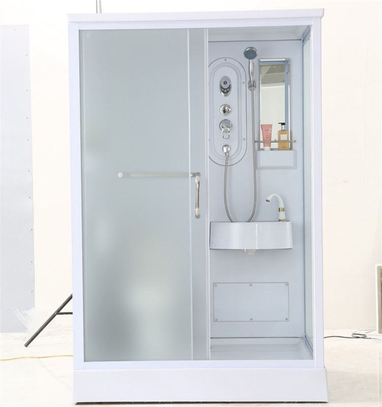 Simple integrated bathroom Integrated shower room Complete one-piece modular prefabricated bathroom pod with toilet