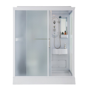 Luxury movable integrated bathroom Portable trailer shower Integral bathroom wall panel production processing bathroom