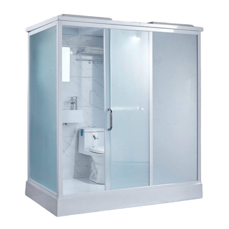 XNCP OEM Movable portable integrated simple whole bathroom shower room outdoor hotel customized bathroomhotel bathroom items