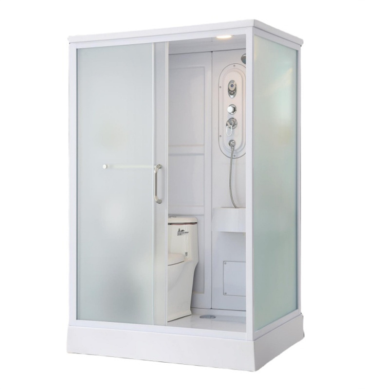 Simple integrated bathroom Integrated shower room Complete one-piece modular prefabricated bathroom pod with toilet