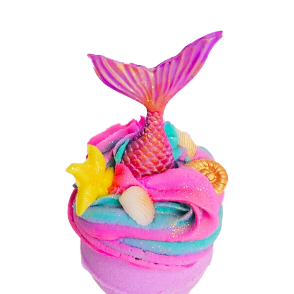 Factory Wholesale Custom Private Label Bath Fizzies Fun Bath Bomb Gift Set Bathbomb For Kids Natural Luxury Mermaid Bath Bomb