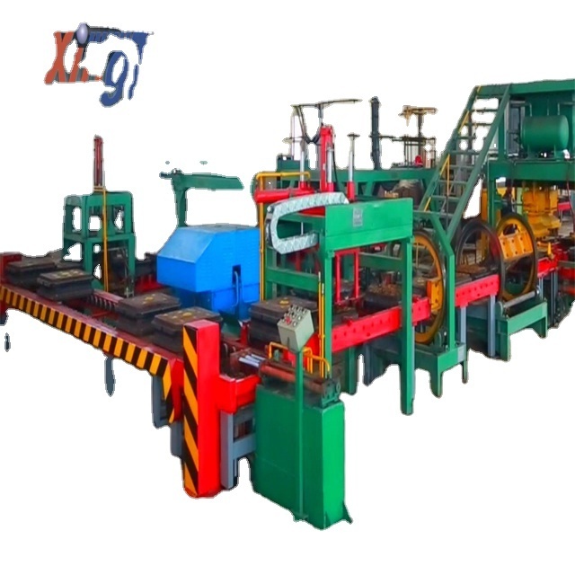 New Automatic Resin Sand Coated Casting Machine and Line for High or Low Chrome Grinding Media Balls Production PLC Components