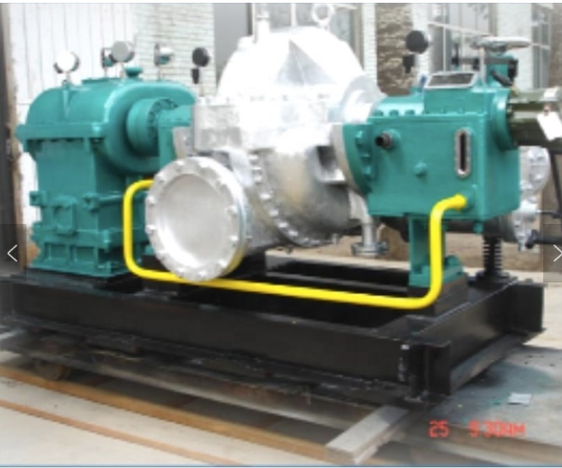 Single Layer back pressure  Steam Turbine Generator set 300 kW to 3000 kW